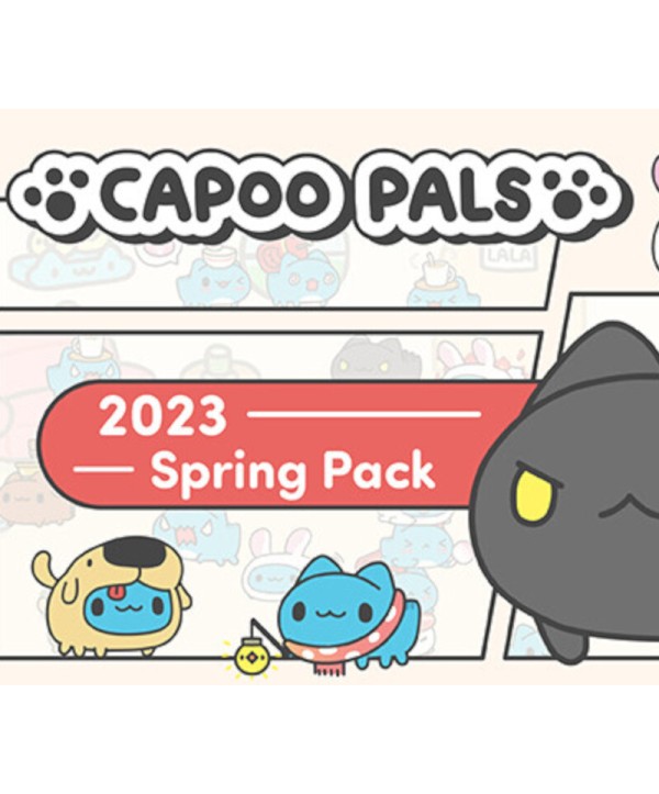 Capoo Pals 2023 Spring Pack DLC Steam Key GLOBAL